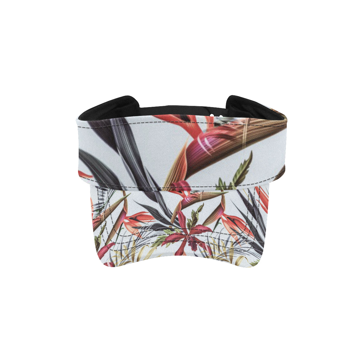 Tropical Flower Pattern Print Design TF021 Unisex Sun Visor