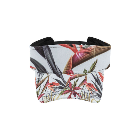 Tropical Flower Pattern Print Design TF021 Unisex Sun Visor