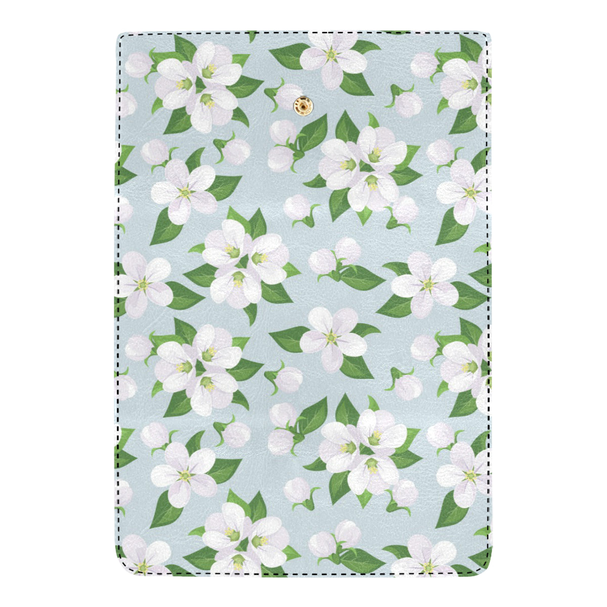 Apple blossom Pattern Print Design AB04 Women's Trifold Wallet