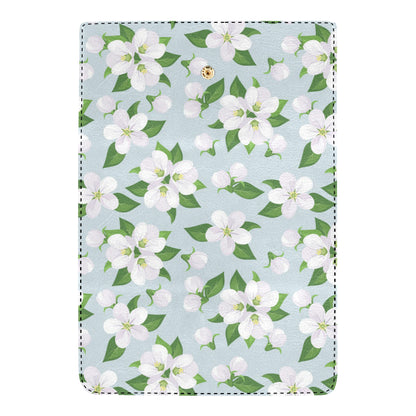 Apple blossom Pattern Print Design AB04 Women's Trifold Wallet
