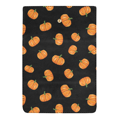 Pumpkin Pattern Print Design A05 Women's Trifold Wallet