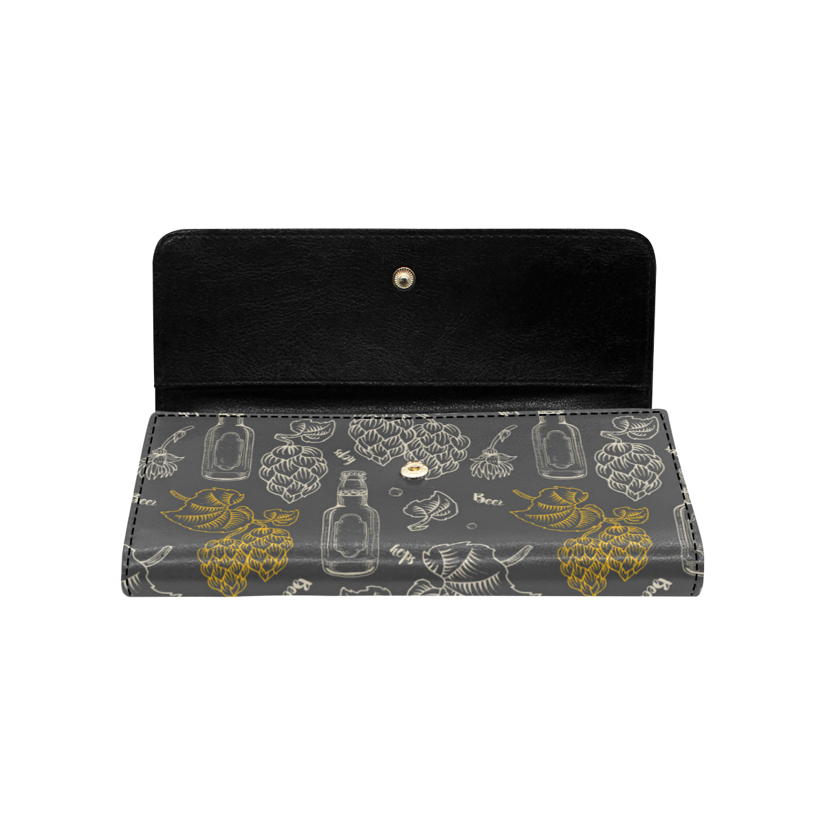 Hope Pattern Print Design 01 Women's Trifold Wallet