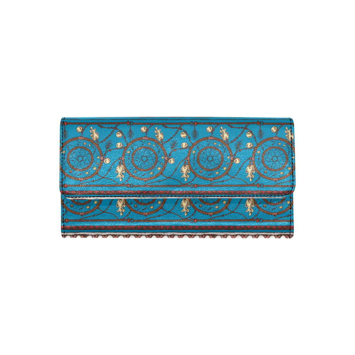 Dream catcher aztec Women's Trifold Wallet