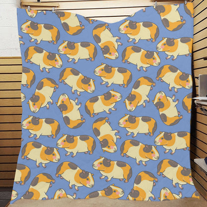 Guinea Pig Pattern Print Design 01 Premium Quilt