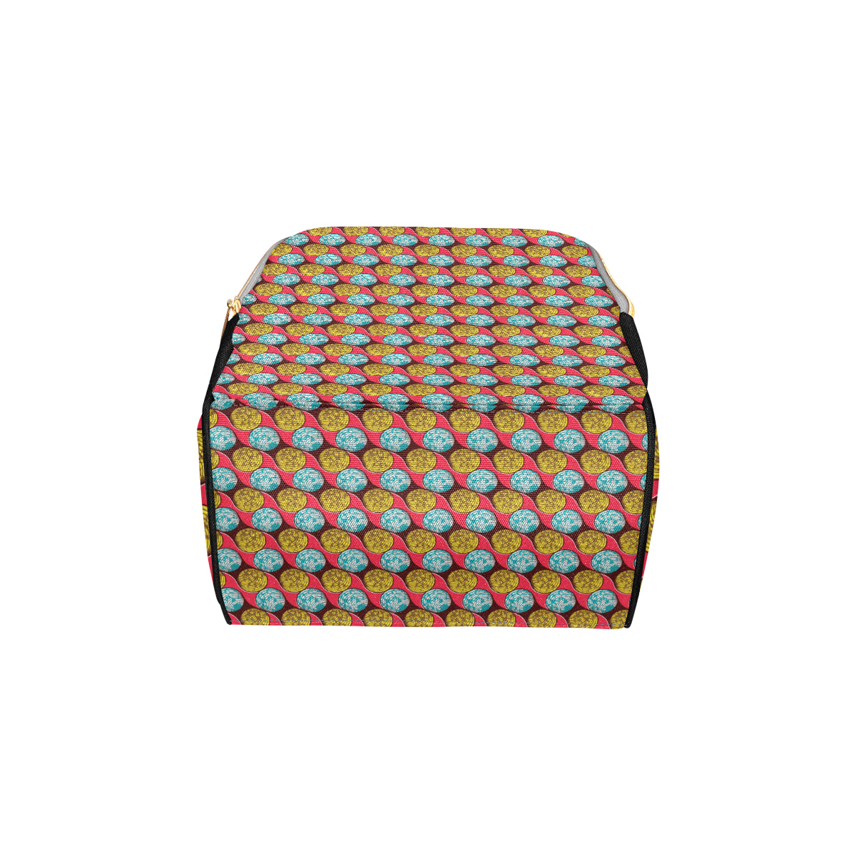 African Fashion Print Pattern Diaper Bag Backpack
