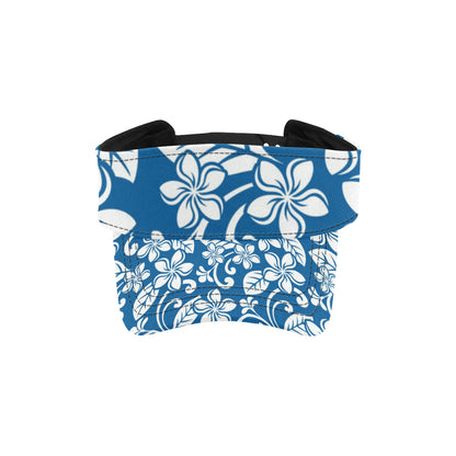Plumeria Pattern Print Design PM013 Unisex Sun Visor