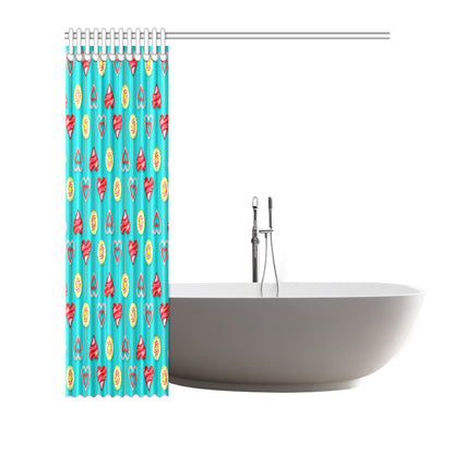 Lollipop Pattern Print Design LL06 Shower Curtain