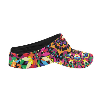 Kaleidoscope Pattern Print Design 02 Unisex Sun Visor