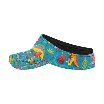 Dinosaur Cartoon Style Unisex Sun Visor