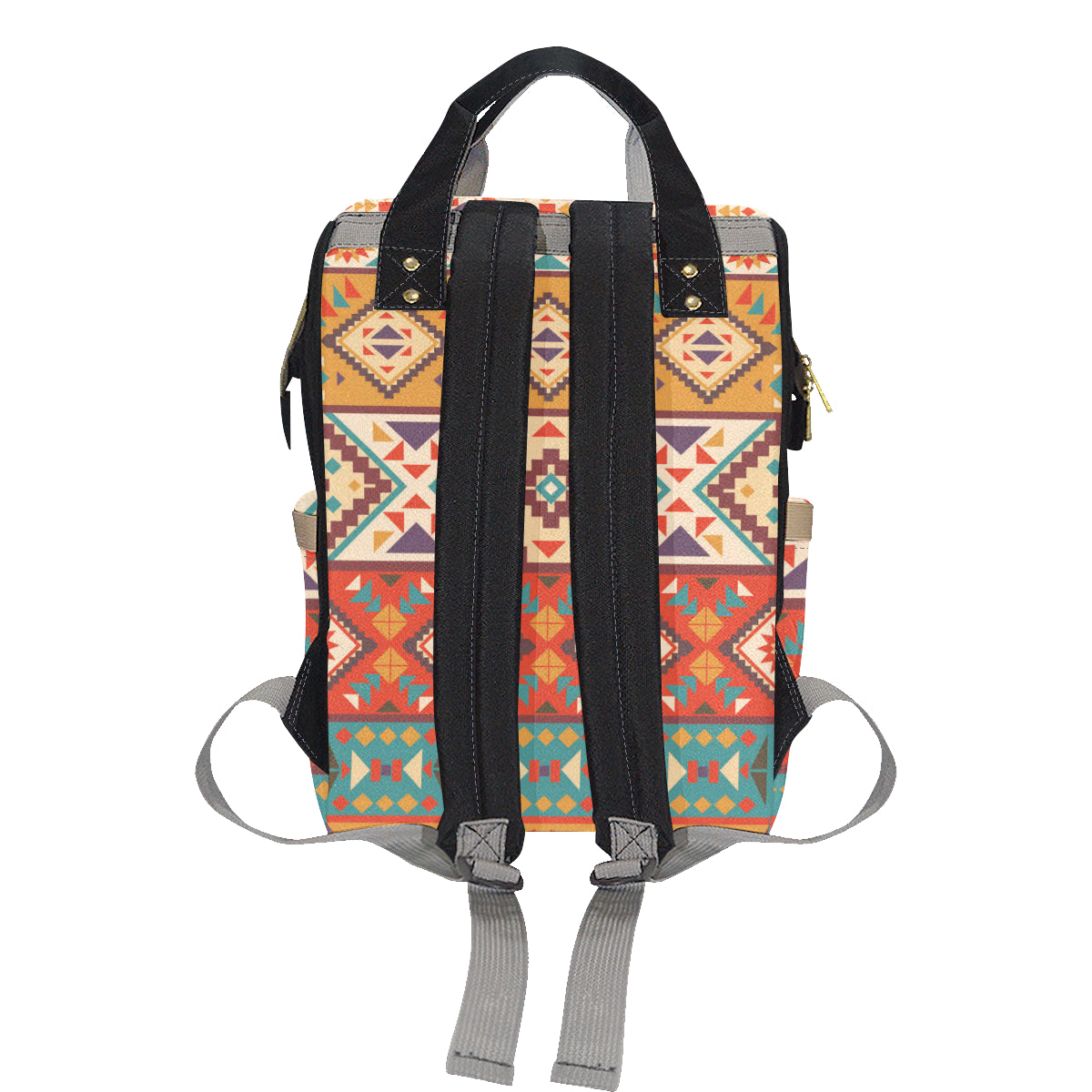 Navajo Pattern Print Design A01 Diaper Bag Backpack