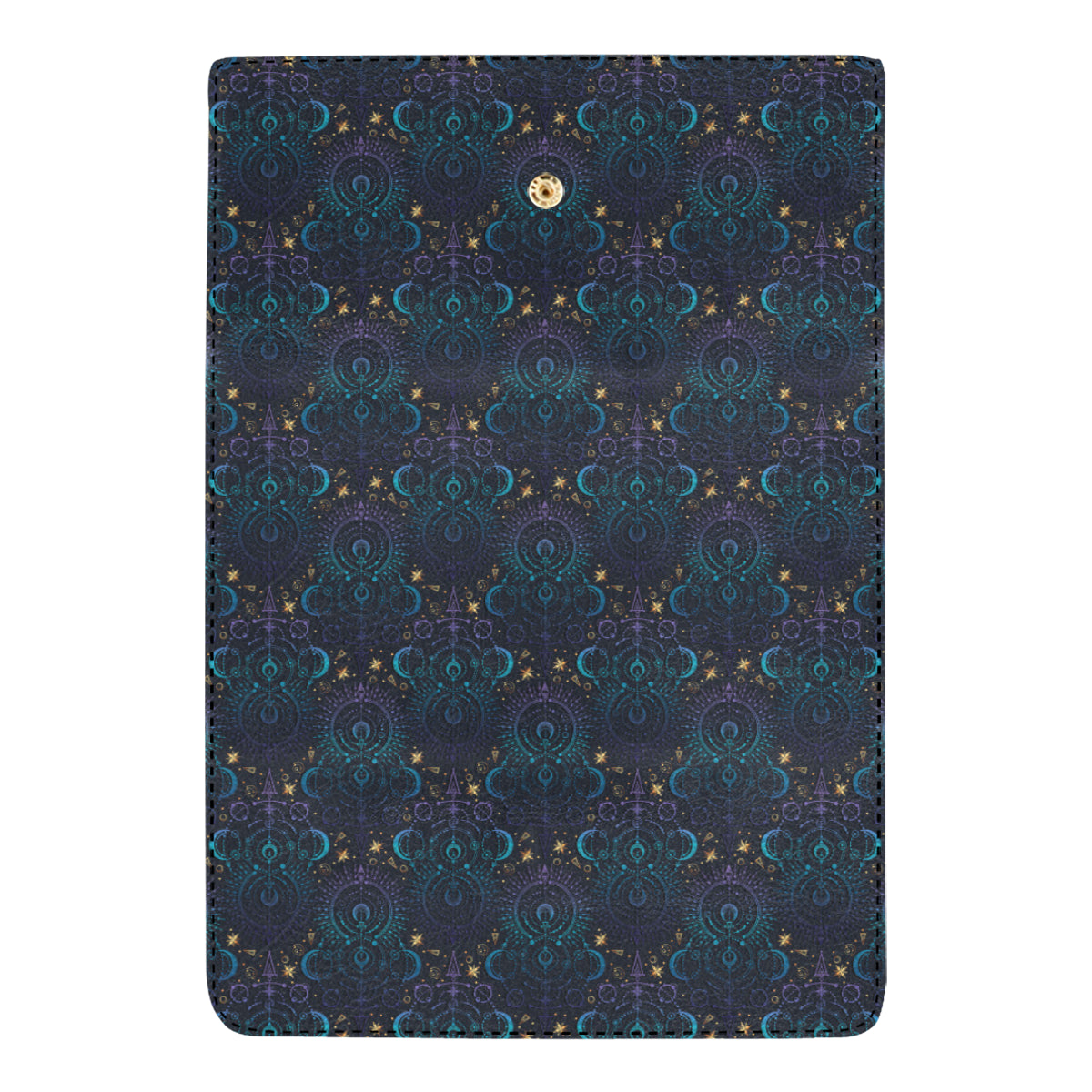 Celestial Pattern Print Design 06 Women's Trifold Wallet