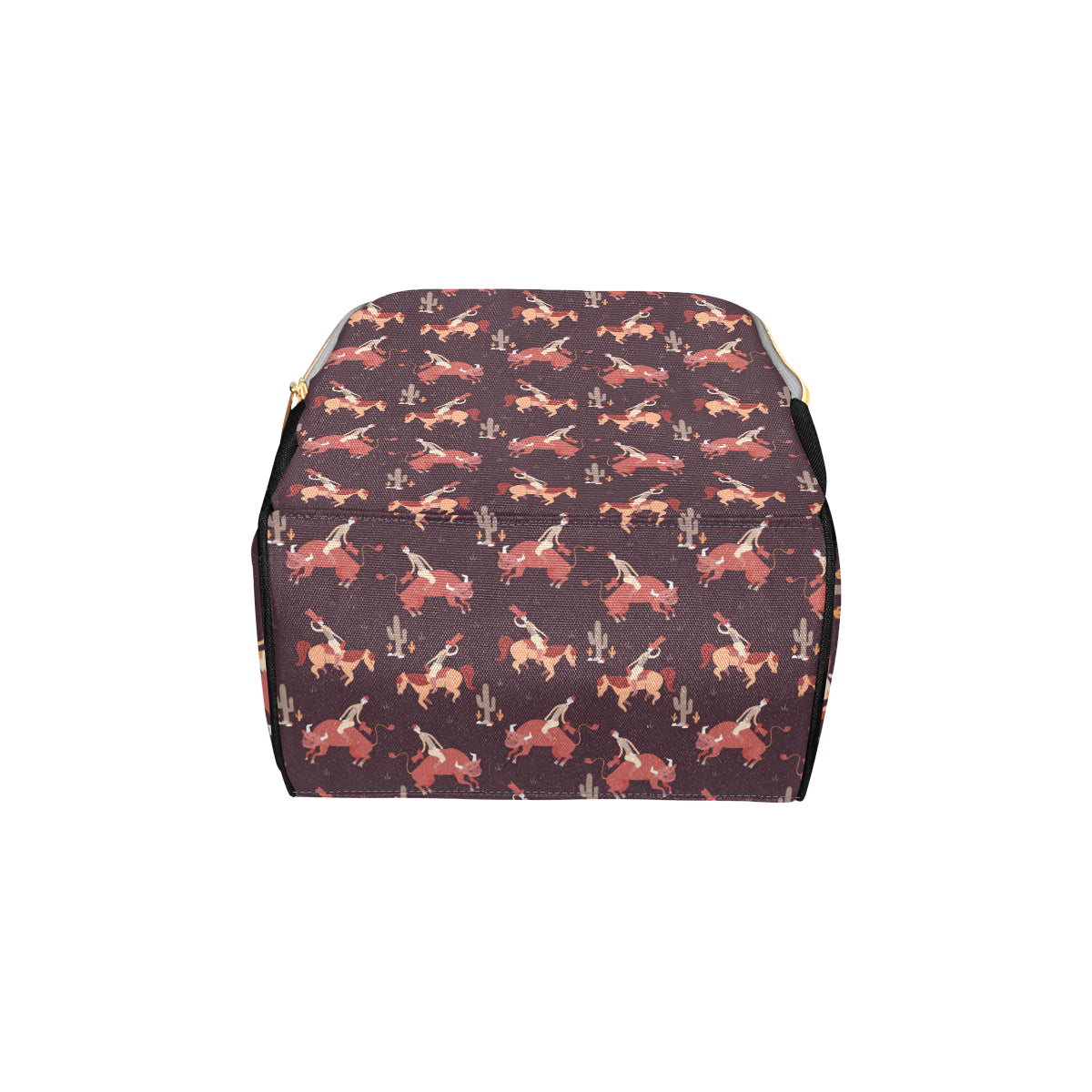 Rodeo Pattern Print Design A01 Diaper Bag Backpack
