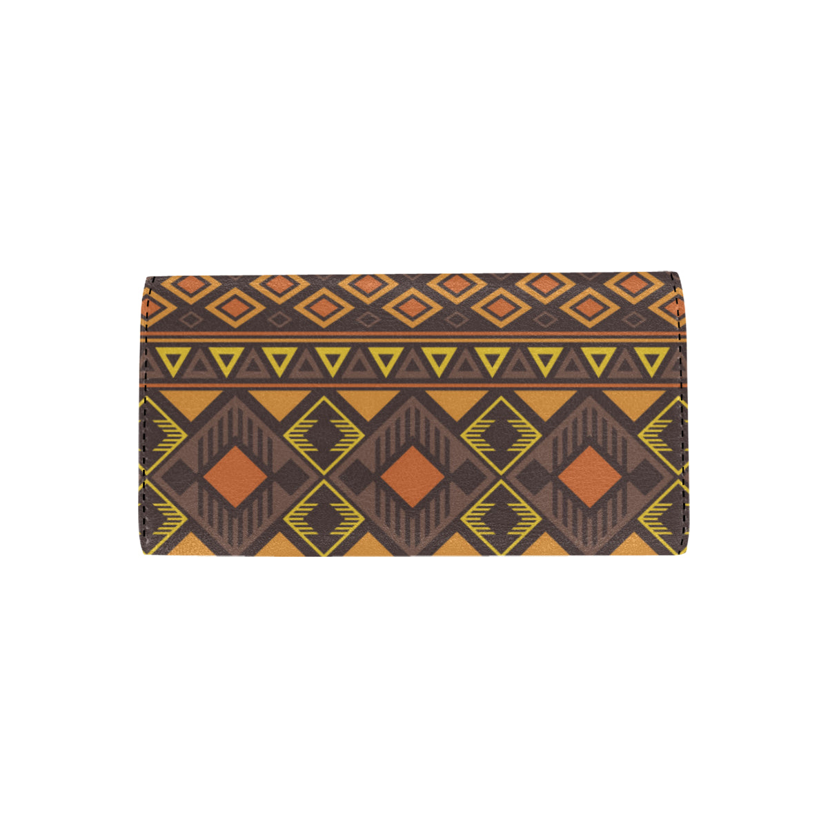 Navajo Pattern Print Design A06 Women's Trifold Wallet