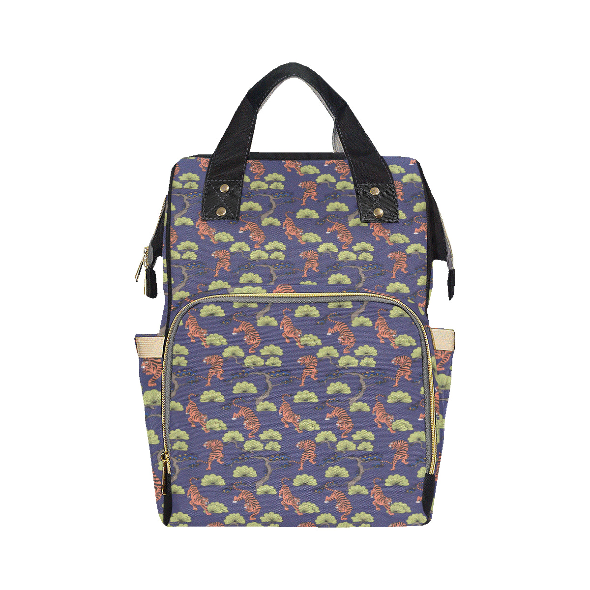 Tiger Pattern Japan Style Diaper Bag Backpack