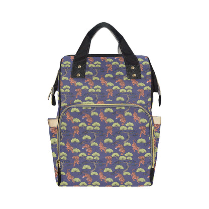 Tiger Pattern Japan Style Diaper Bag Backpack