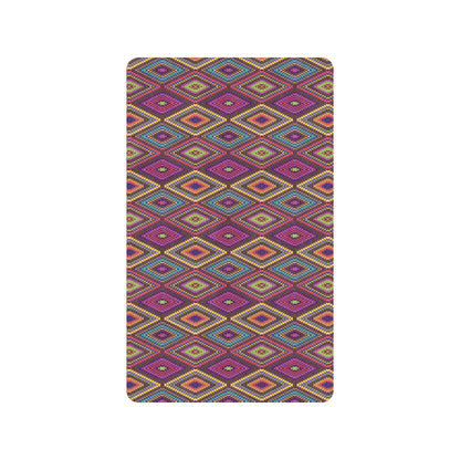 Southwestern Print Rubber Doormat