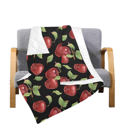 Apple Pattern Print Design AP011 Premium Quilt