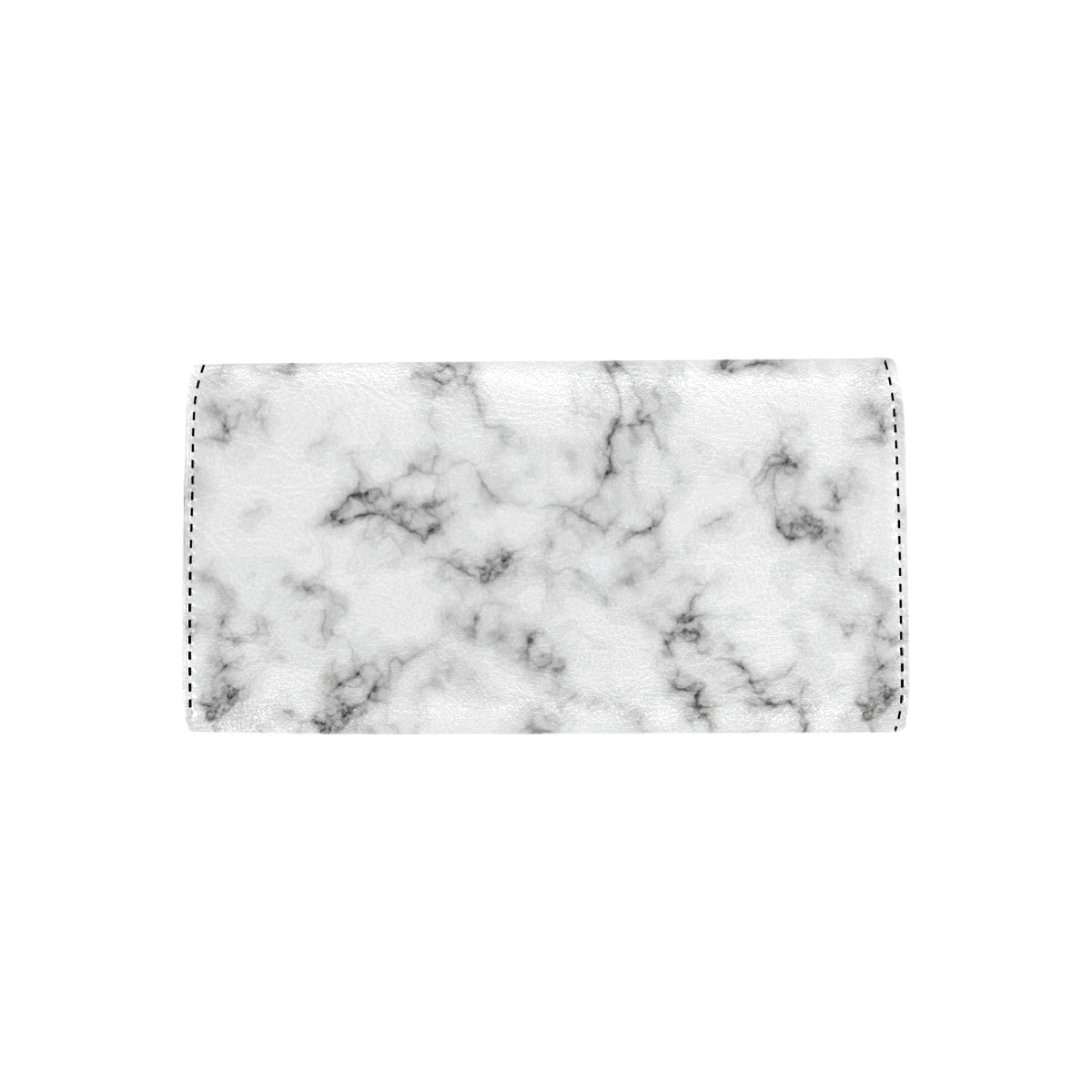 Marble Pattern Print Design 01 Women's Trifold Wallet