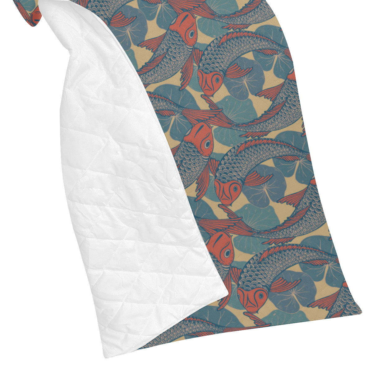Pisces Pattern Print Design A01 Premium Quilt