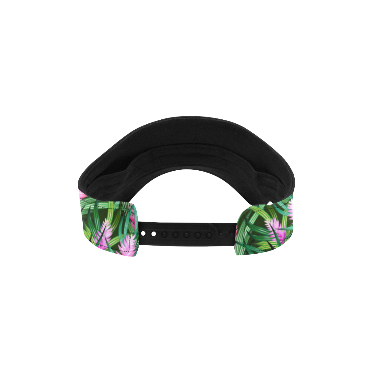 Tropical Folower Pink Heliconia Print Unisex Sun Visor