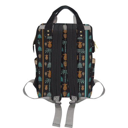 Hawaiian Themed Pattern Print Design H023 Diaper Bag Backpack