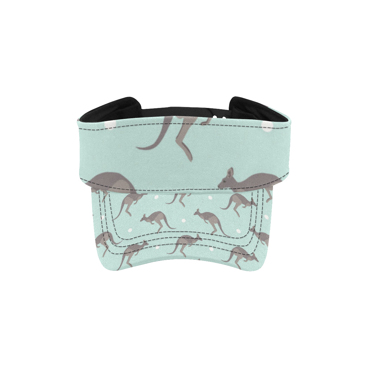 Kangaroos Pattern Print Design 04 Unisex Sun Visor