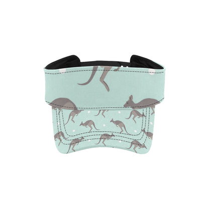 Kangaroos Pattern Print Design 04 Unisex Sun Visor