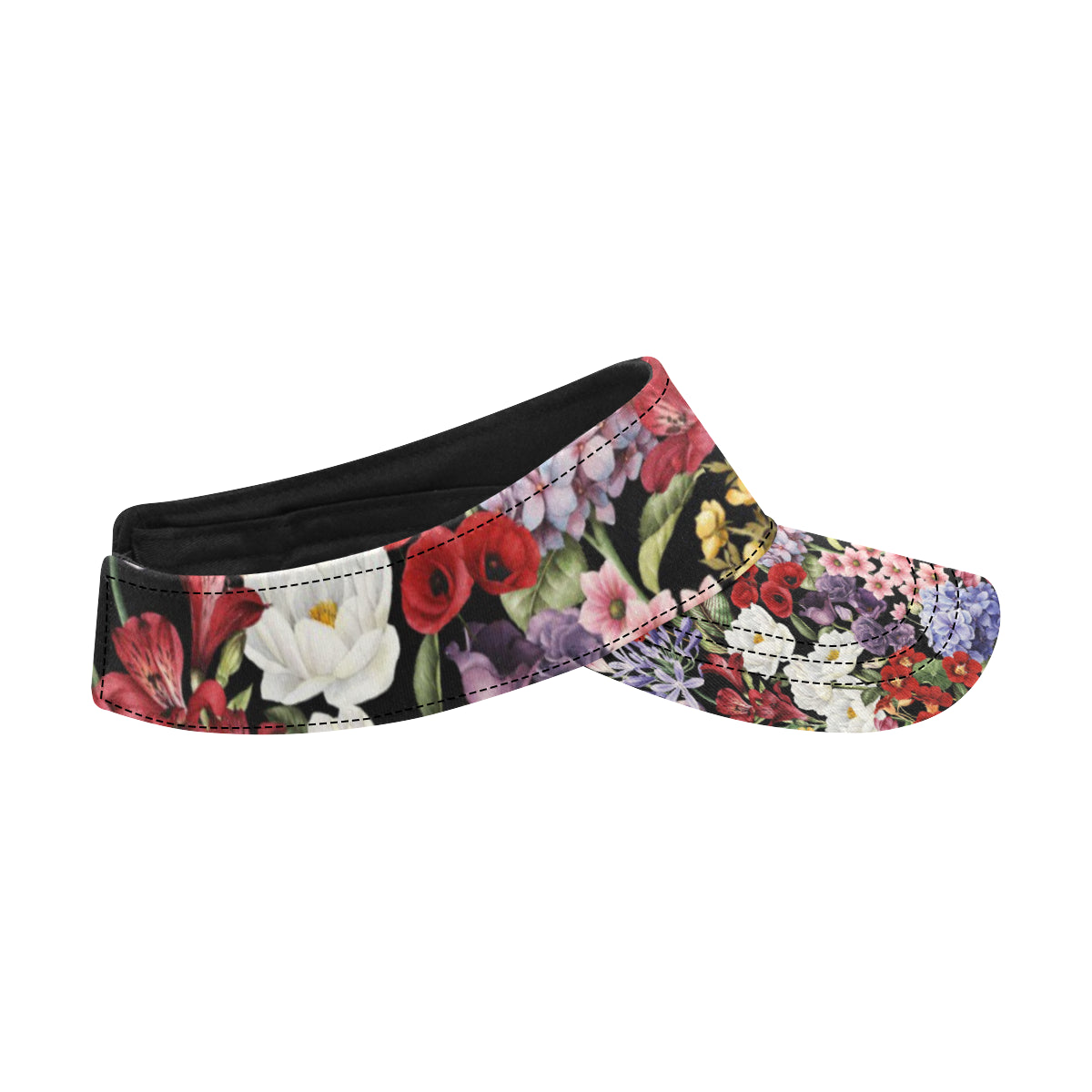 Summer Floral Pattern Print Design SF04 Unisex Sun Visor