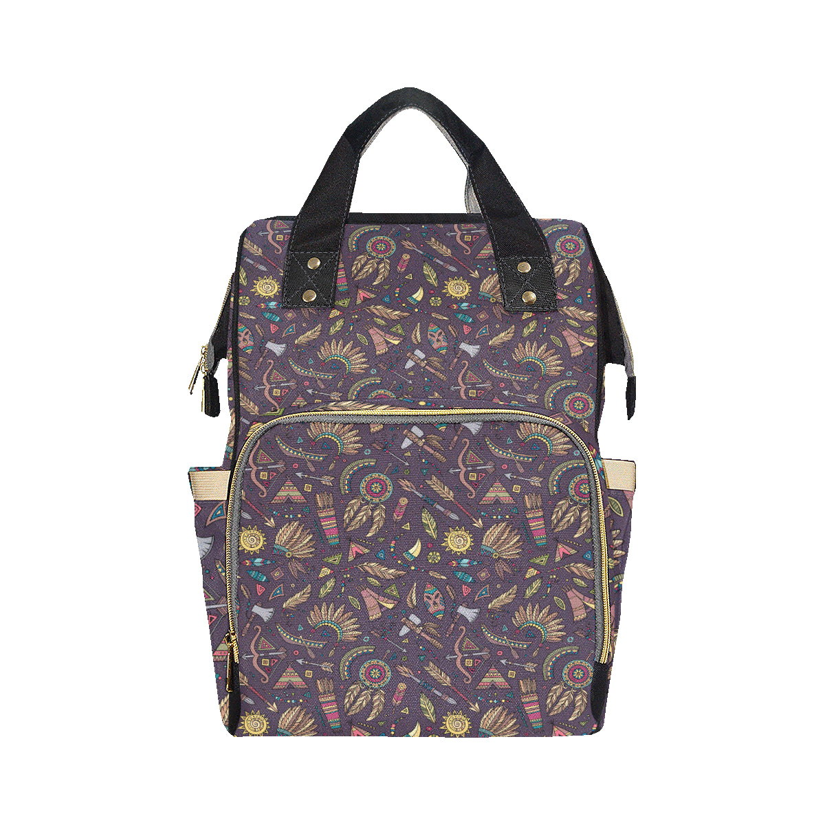 Tribal native american Aztec Diaper Bag Backpack