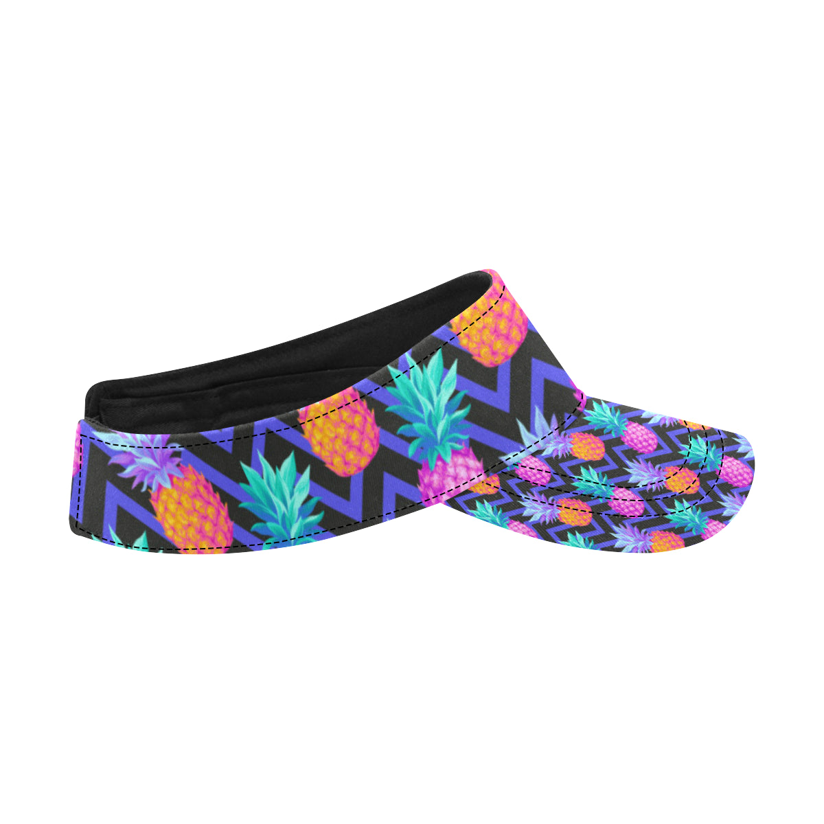 Pineapple Color Art Pattern Unisex Sun Visor