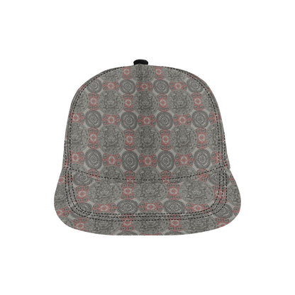 Calendar Aztec Style Print Pattern Snapback Cap