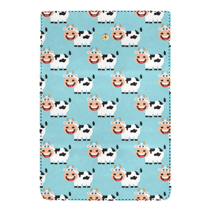 Cattle Cute Pattern Print Design 01 Women's Trifold Wallet
