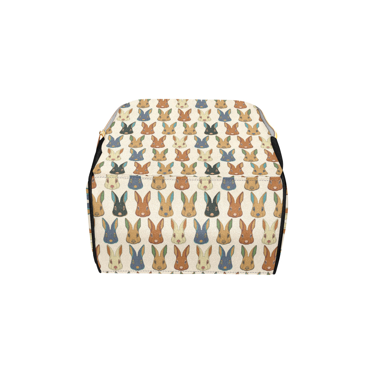 Rabbit Pattern Print Design RB04 Diaper Bag Backpack