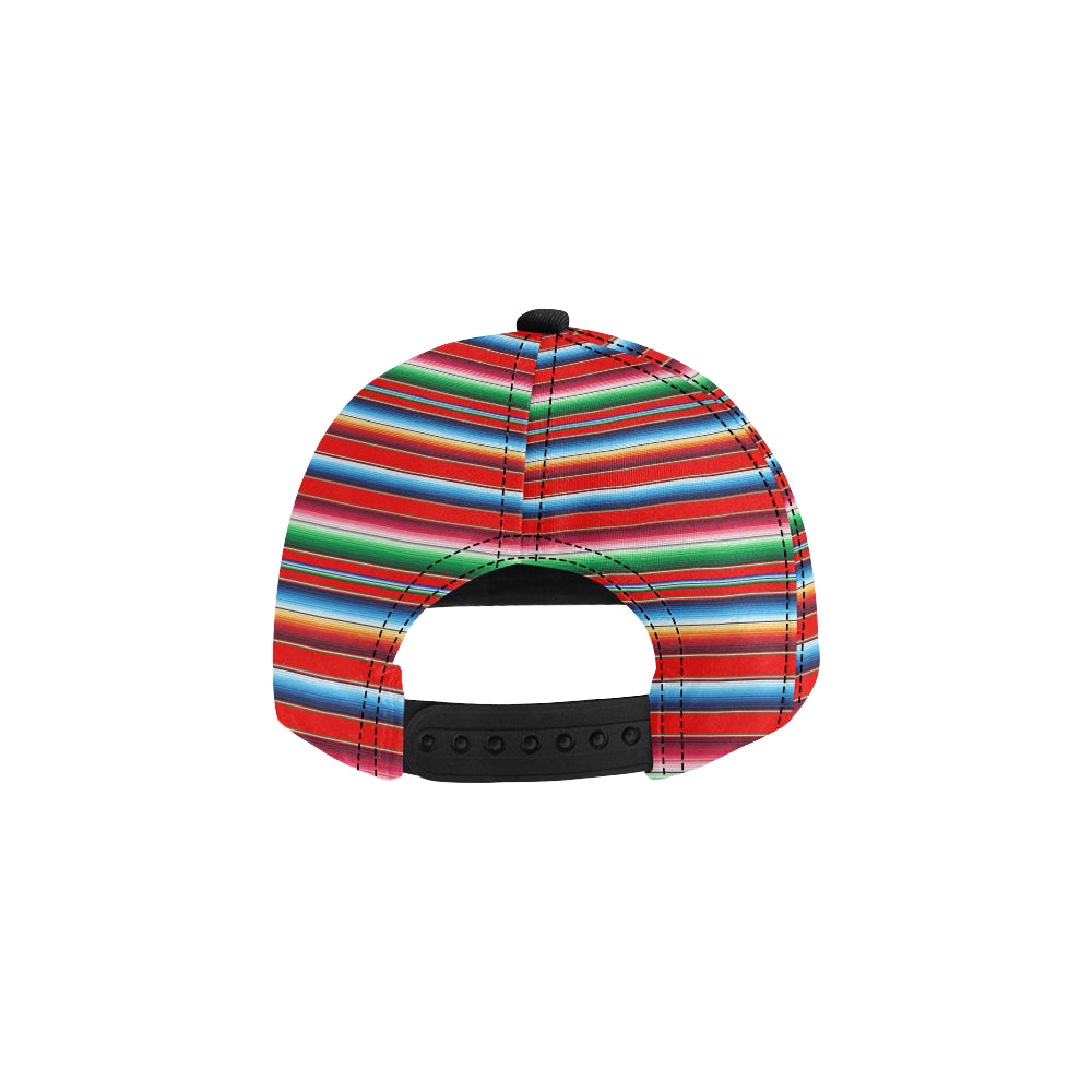 Serape Print Snapback Cap