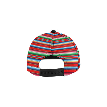 Serape Print Snapback Cap