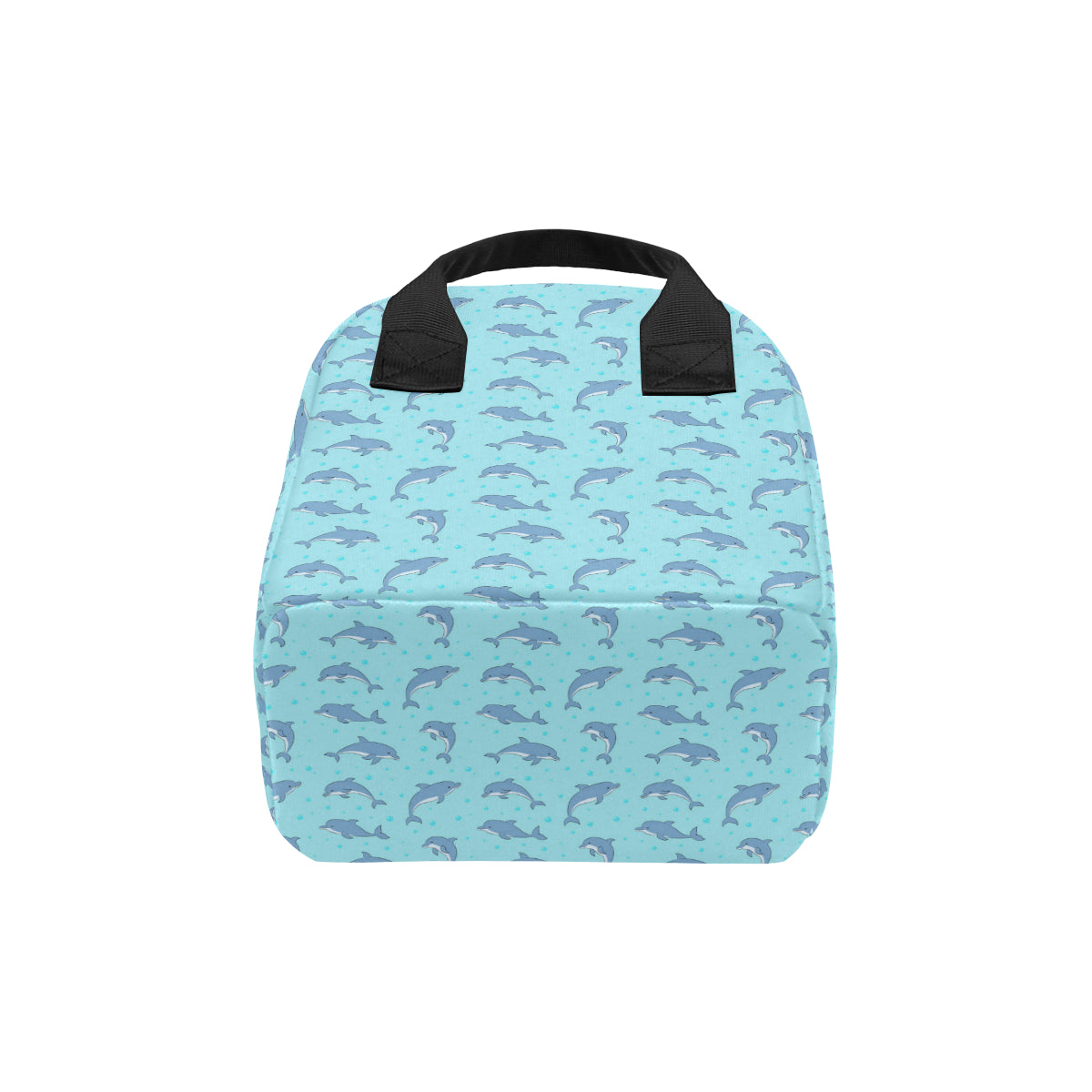 Dolphin Baby Cute Print Pattern Insulated Lunch Bag
