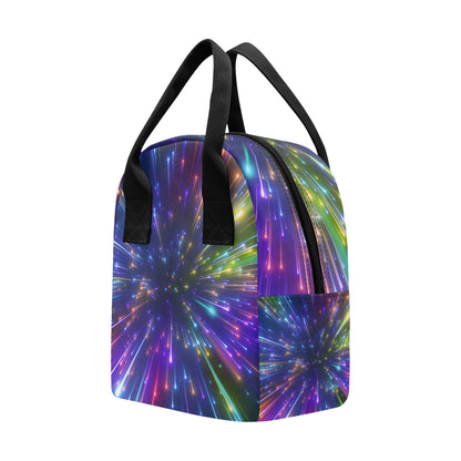 Celestial Rainbow Speed Light Insulated Lunch Bag