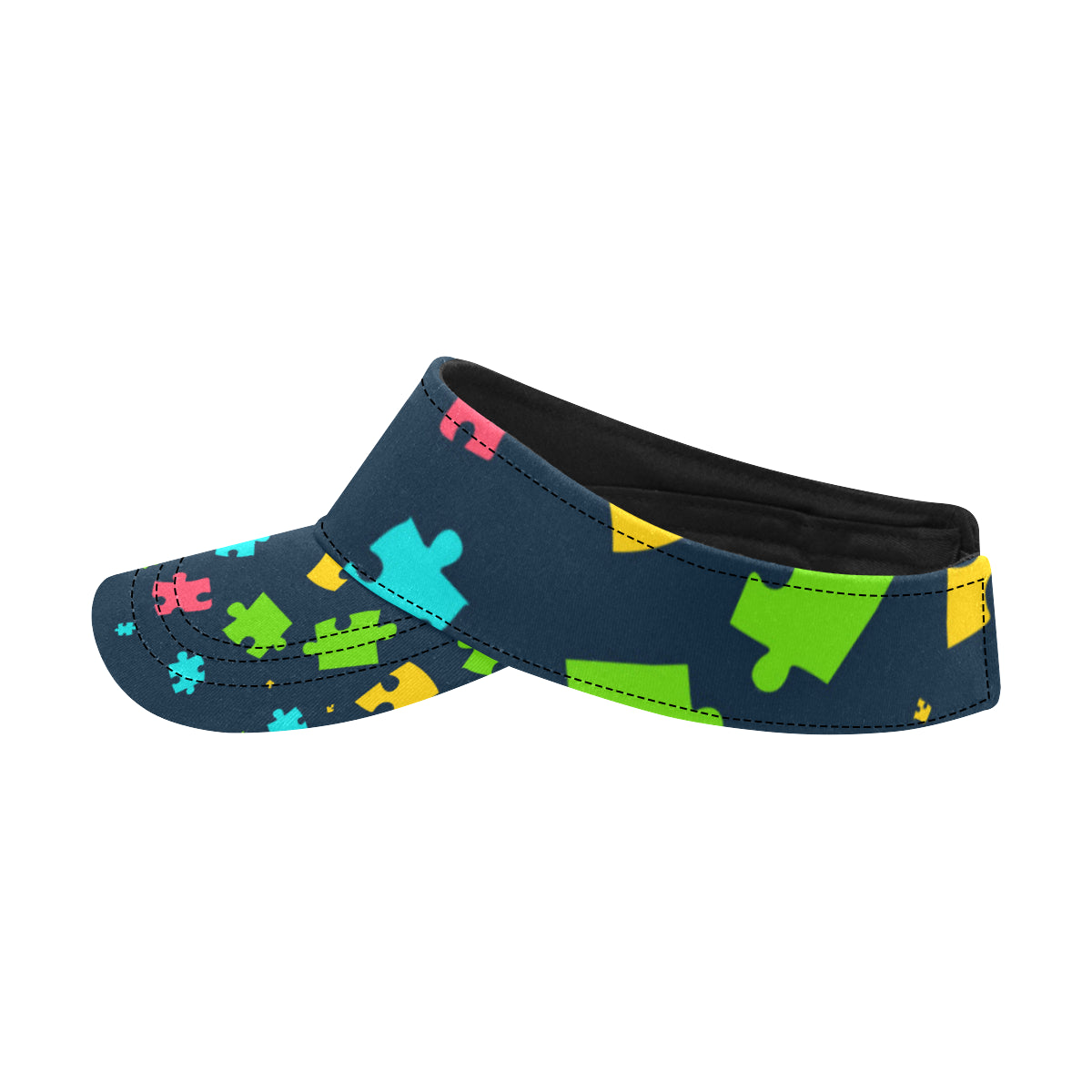 Autism Awareness Colorful Design Print Unisex Sun Visor