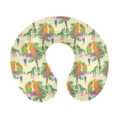 Conures Pattern Print Design 02 U-Shaped Travel Neck Pillow