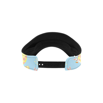 Easter Eggs Pattern Print Design RB015 Unisex Sun Visor