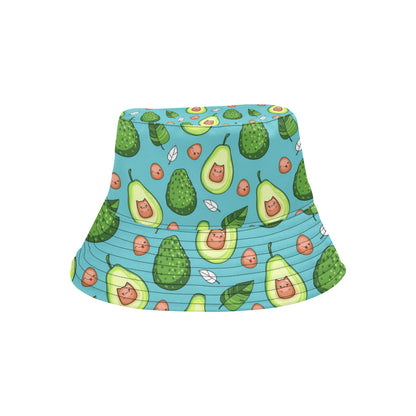 Avocado Pattern Print Design AC05 Unisex Bucket Hat