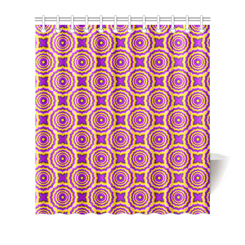 Optical illusion Expansion Shower Curtain