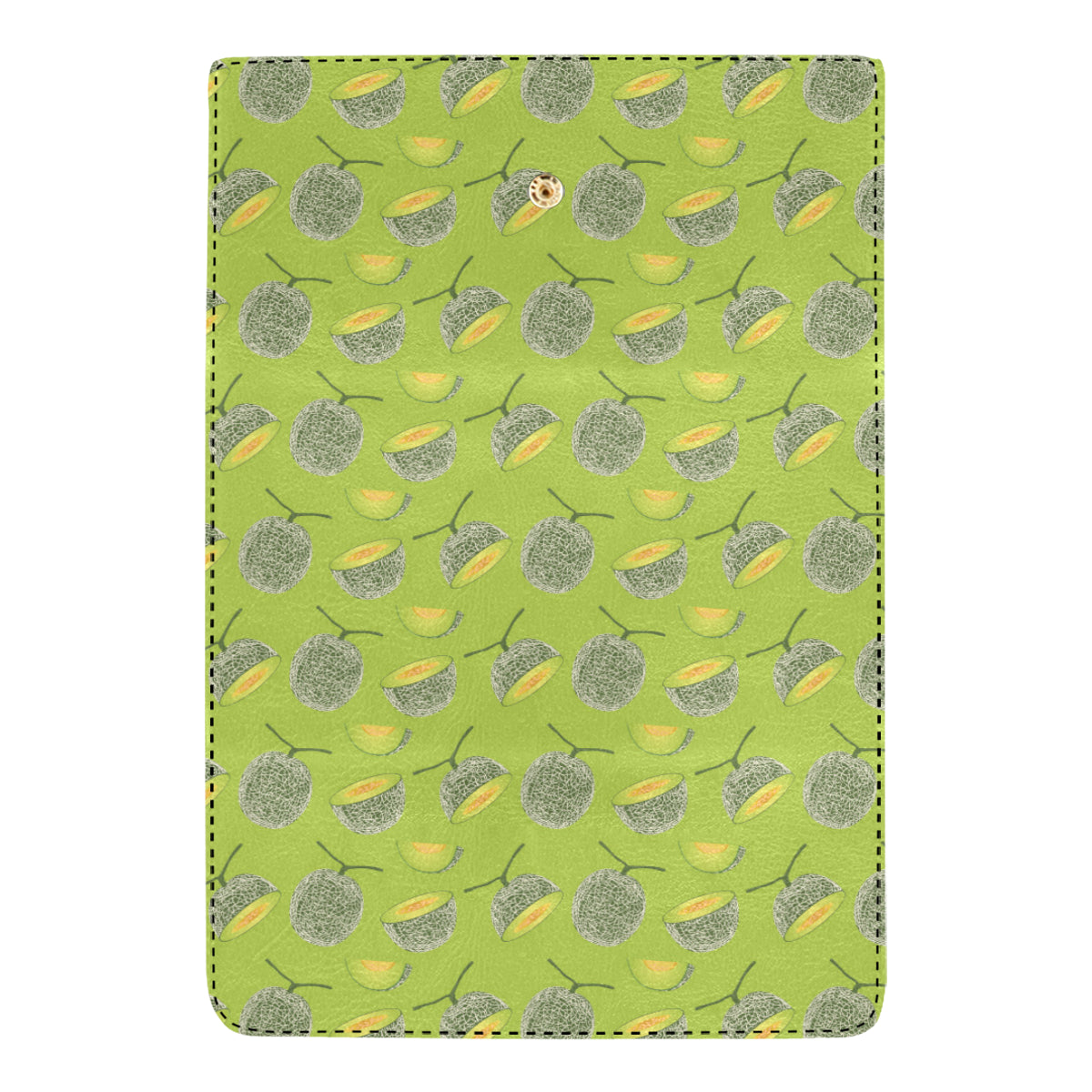 Cantaloupe Pattern Print Design 03 Women's Trifold Wallet