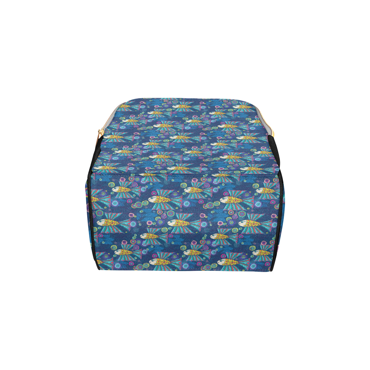 Flying Fish Pattern Print Design 01 Diaper Bag Backpack