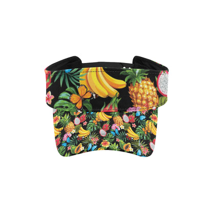 Tropical Fruits Pattern Print Design TF04 Unisex Sun Visor