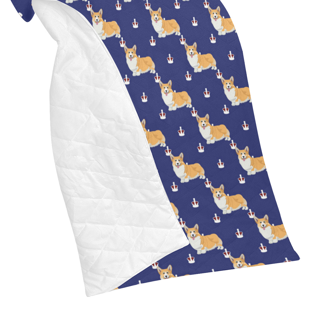 Pembroke Welsh Corgis Pattern Print Design A07 Premium Quilt
