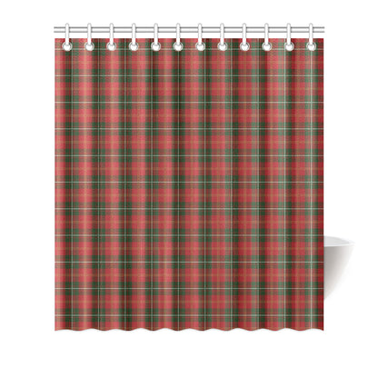 Holiday Tartan Plaid Pattern Shower Curtain