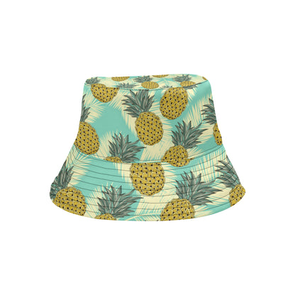 Pineapple Pattern Print Design PP03 Unisex Bucket Hat