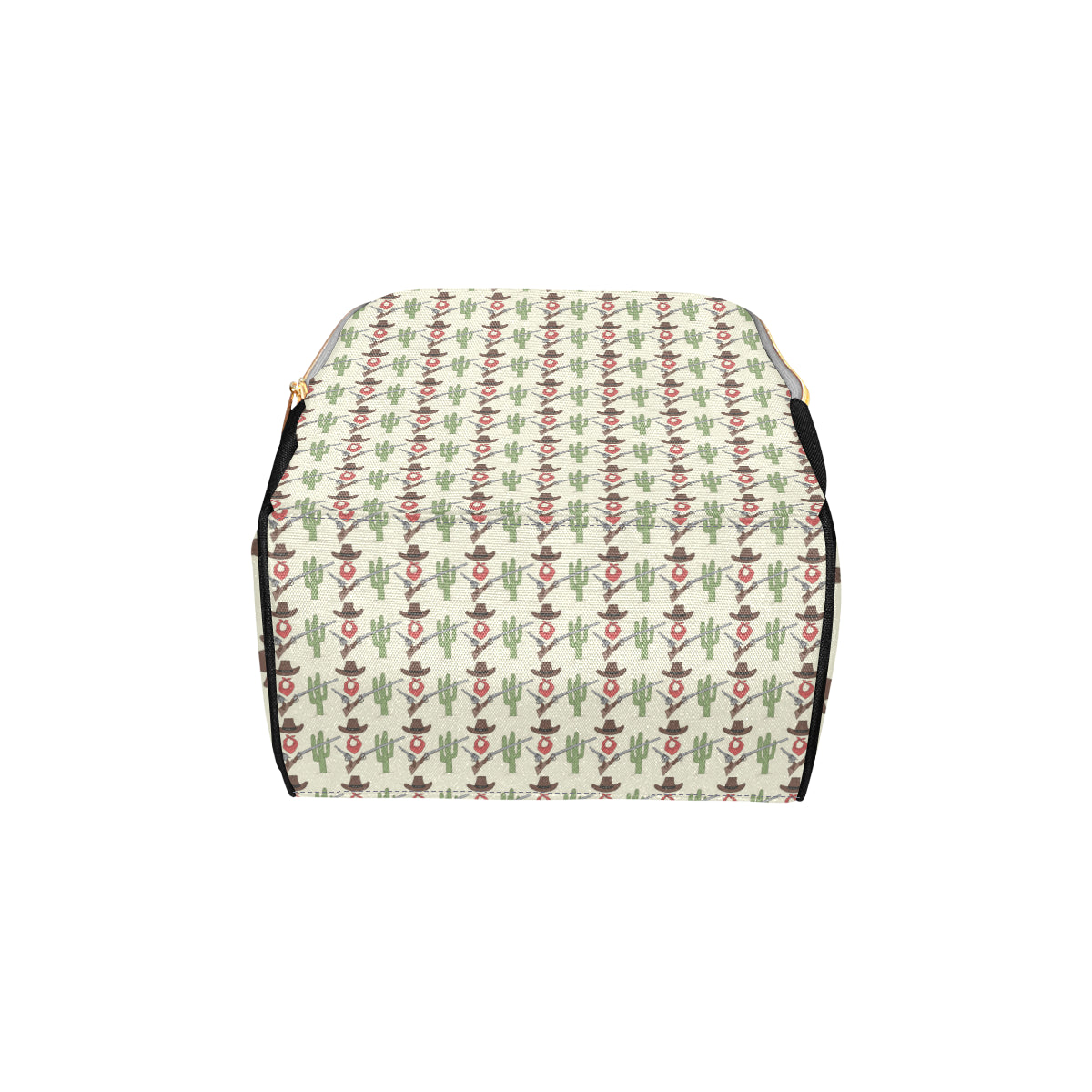 Western Cowboy Print Diaper Bag Backpack