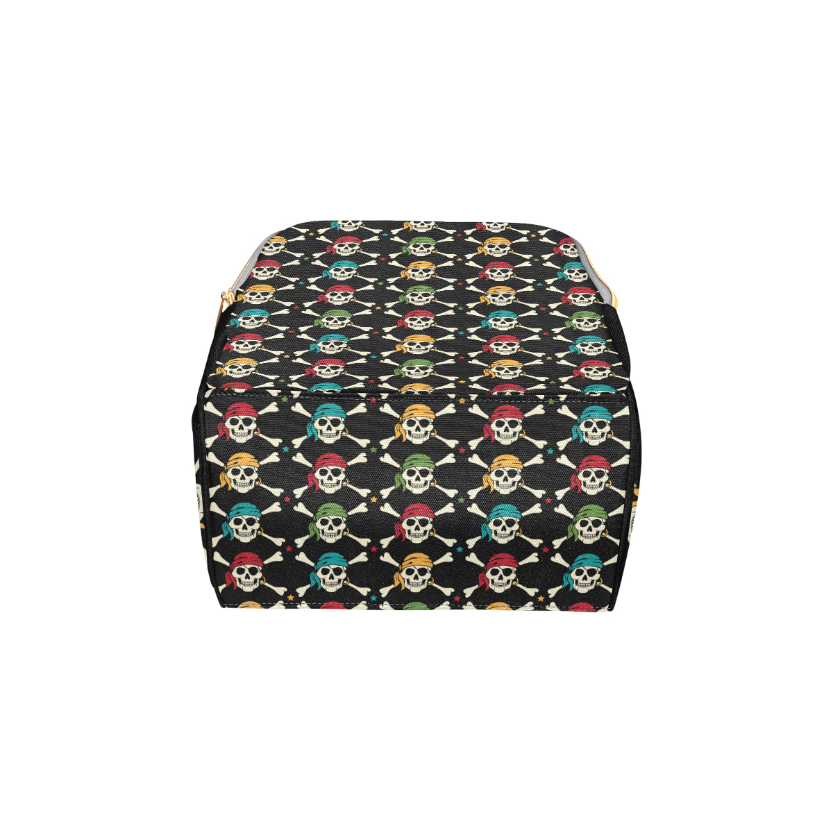 Pirate Pattern Print Design A01 Diaper Bag Backpack